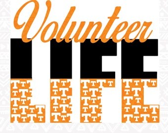 Vols ,UT, Tennessee, Volunteers, Vols svg ,volunteer svg,Life SVG Design