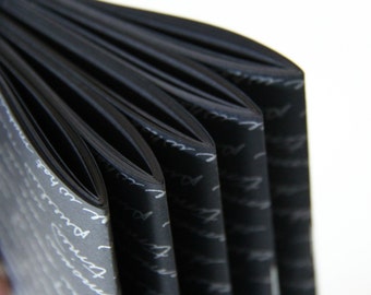 Fauxdori insert // Midori insert // Black Paper insert // Travelers Notebook Insert // Black Paper journal. 48 pages, various sizes.