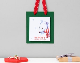Advent Calendar | Christmas Countdown | Childrens Advent | Christmas Calendar | Personalised Christmas Countdown Advent Pad
