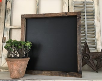 Gorgeously stunning wood framed chalk board