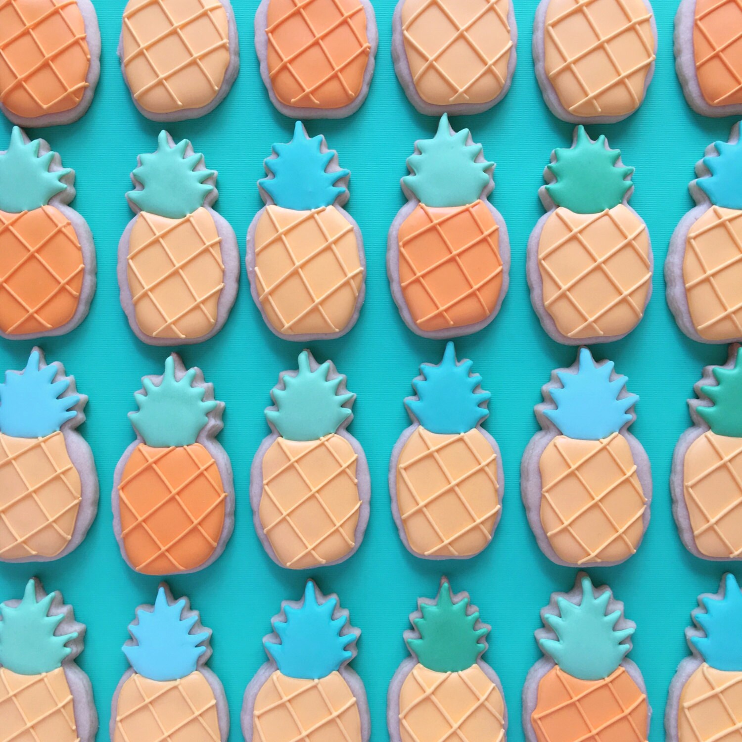 Pineapple Sugar Cookies