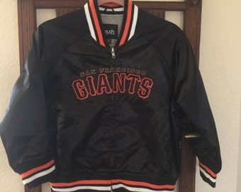 Black Satin San Francisco Giants Jacket
