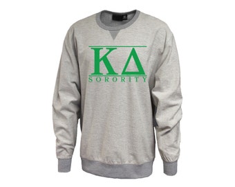 KD Kappa Delta Inside Out Oversized Sorority Sweatshirt
