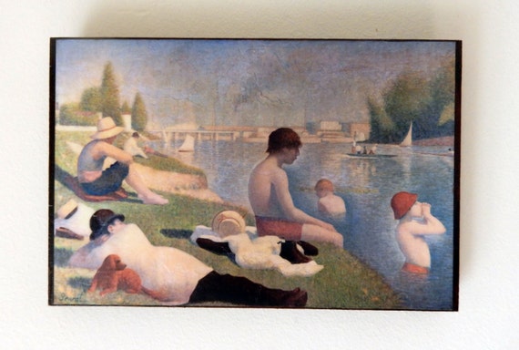 Bathers at Asnières Georges Pierre Seurat National Gallery