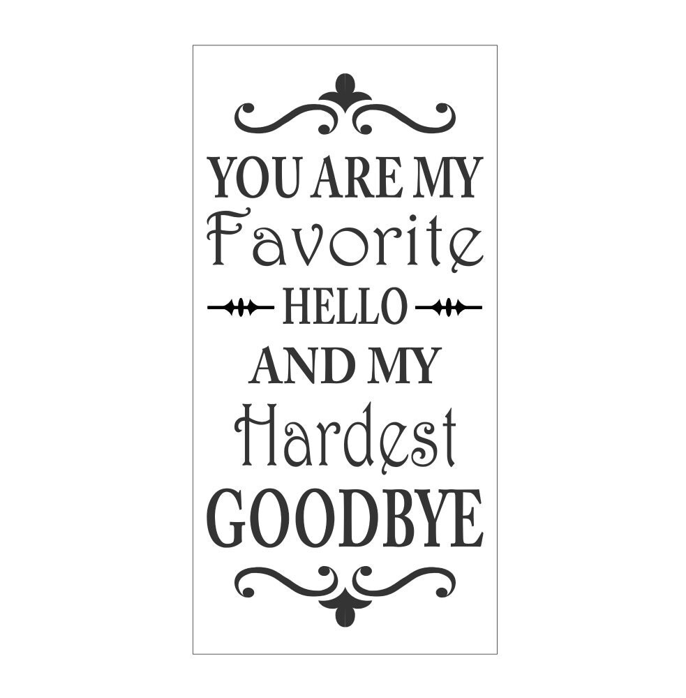 Hardest goodbye essay picture