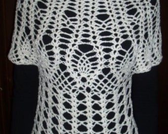 Chrochet top crop top lace top handmade top