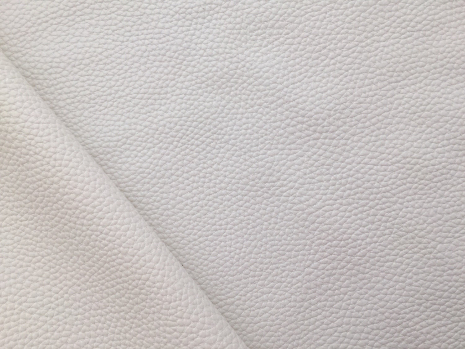 White Faux Leather White Leatherette White Synethetic Leather Soft