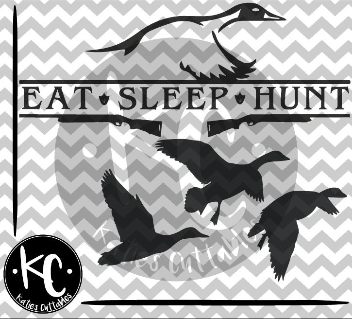 Download Eat Sleep Hunt Duck .SVG/.PNG/.EPS File