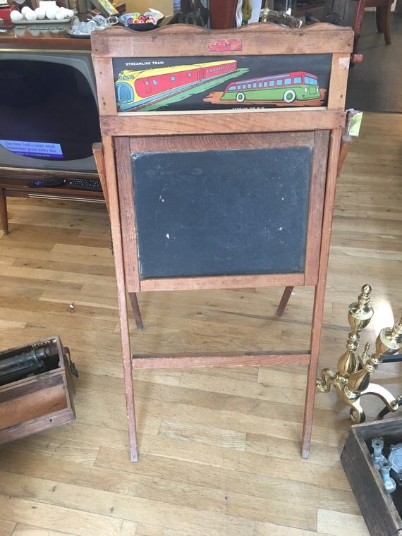 Vintage Chalkboard Easel