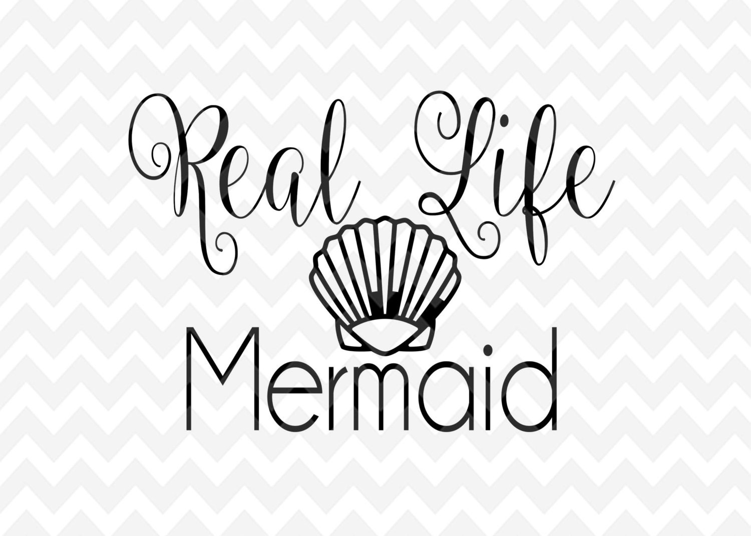 Download Mermaid svg Quote Quote Overlay Seashell SVG Vinyl Cutting
