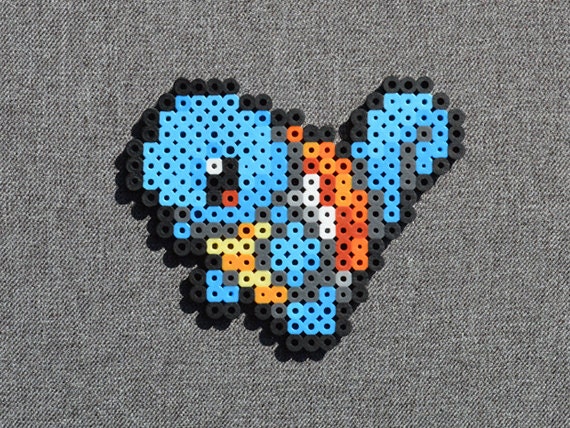 Pokémon Perler Bead Sprite 007 Squirtle