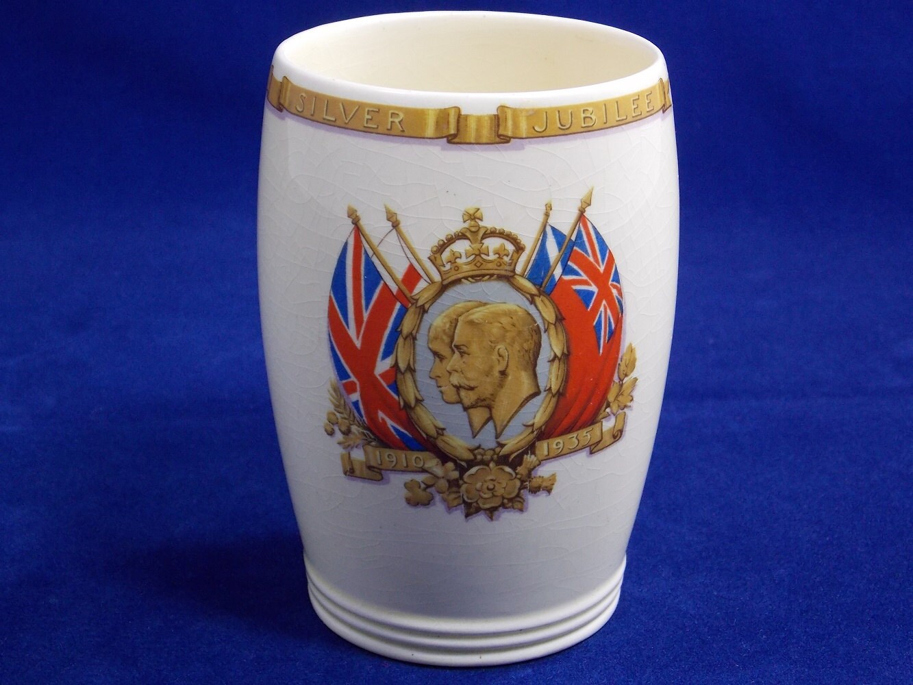 1935 King George V And Queen Mary Silver Jubilee Cup 1910