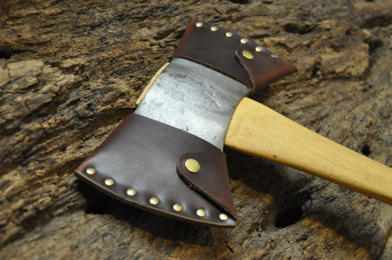 double sided axe sheath