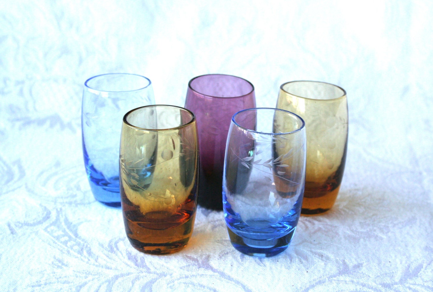 Vintage Colored Glass 7