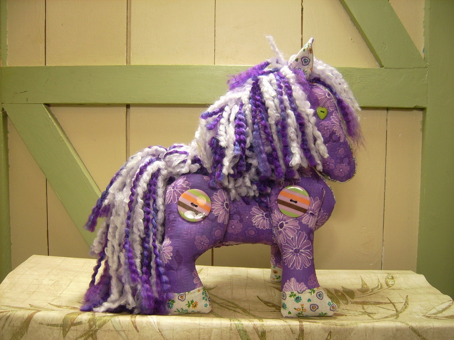 life size stuffed pony