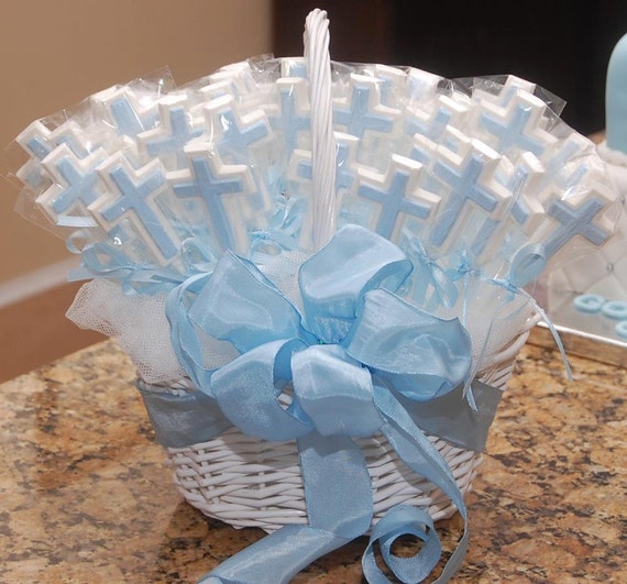 party confirmation for decorations to favors Items pops, communion cross 12 chocolate similar