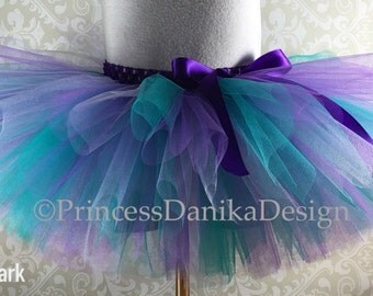 Ariel Tutu, Little Mermaid Tutu, Disney Tutu, Peacock Tutu, Purple and Teal Tutu, Bubble Guppies Tutu, Infant Tutu, Adult Tutu, Running Tutu