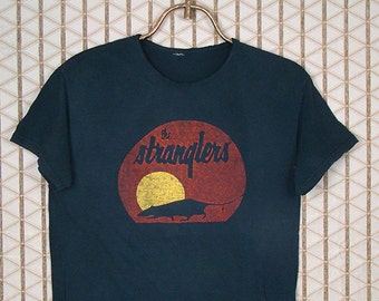 stranglers black and white t shirt