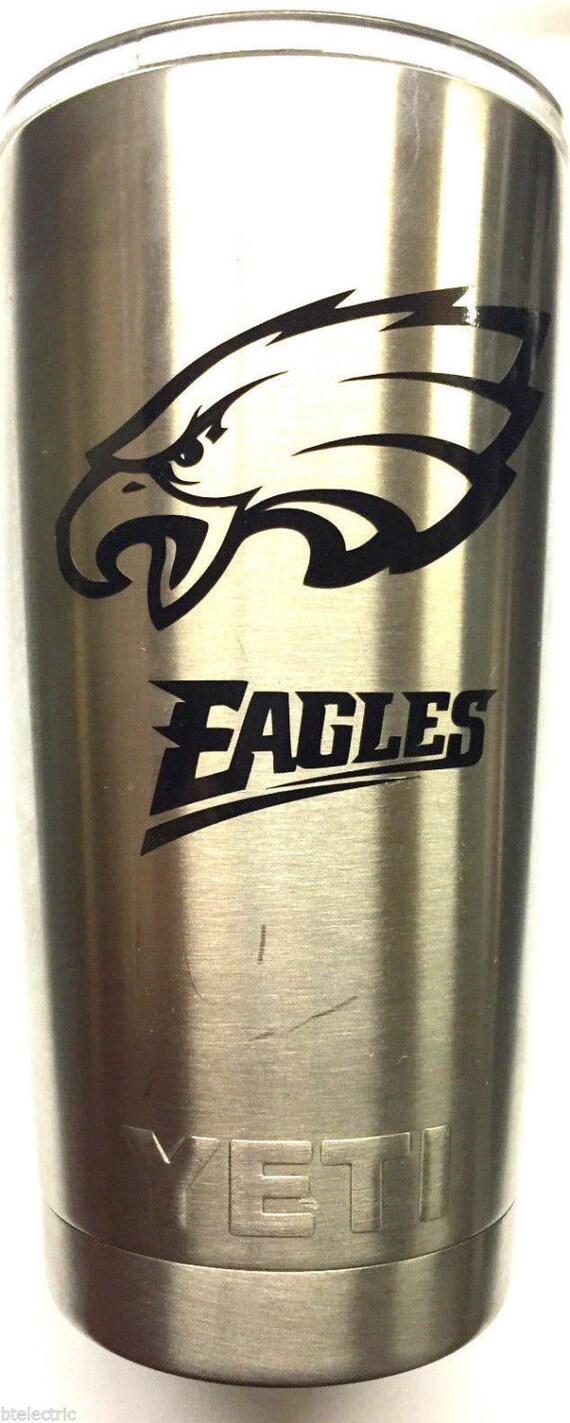 Philadelphia Eagles Decal Sticker For Yeti by txdecaldesigns