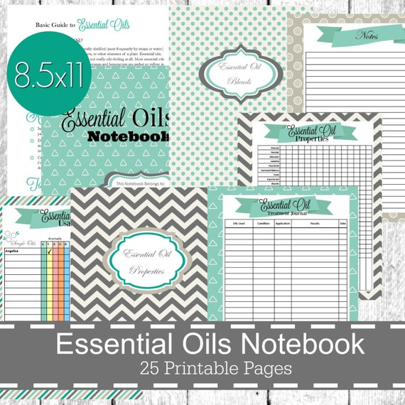essential-oils-planner-essential-oil-notebook-essential-oil
