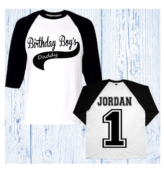 Birthday Boy Baseball Shirt Birthday Boy Raglan Shirt