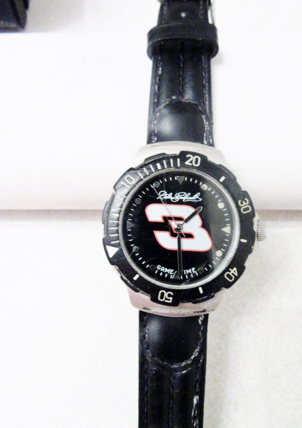 Dale Earnhardt NASCAR 3 car Men's wristwatch Game by LosTNPawN