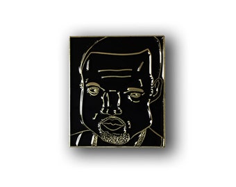 Kanye West Enamel Pin - Hip Hop Pin Badge