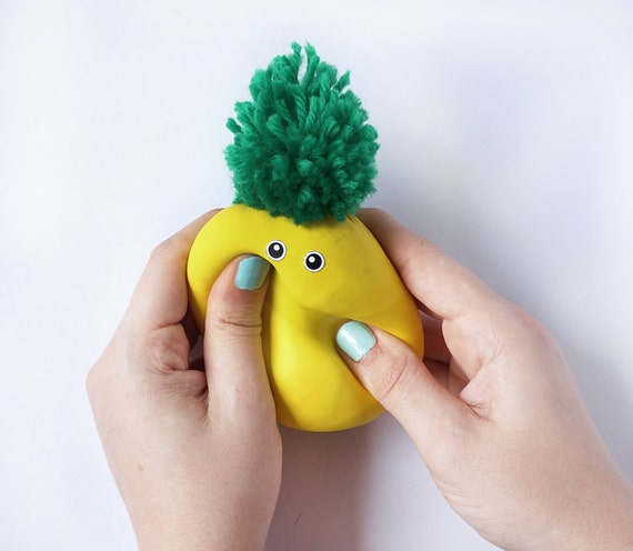pineapple orbeez stress ball