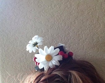 Mary Poppins Hat Inspired Hair Clip