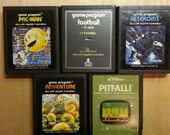 5 vintage Atari games