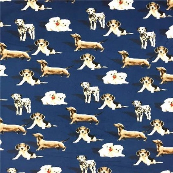 Fleece Fabric Dog Puppy Blanket Fabric Style by