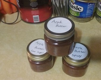 Items similar to Cute Apple Butter Labels - Instant Download - Digital File ONLY - Printable ...