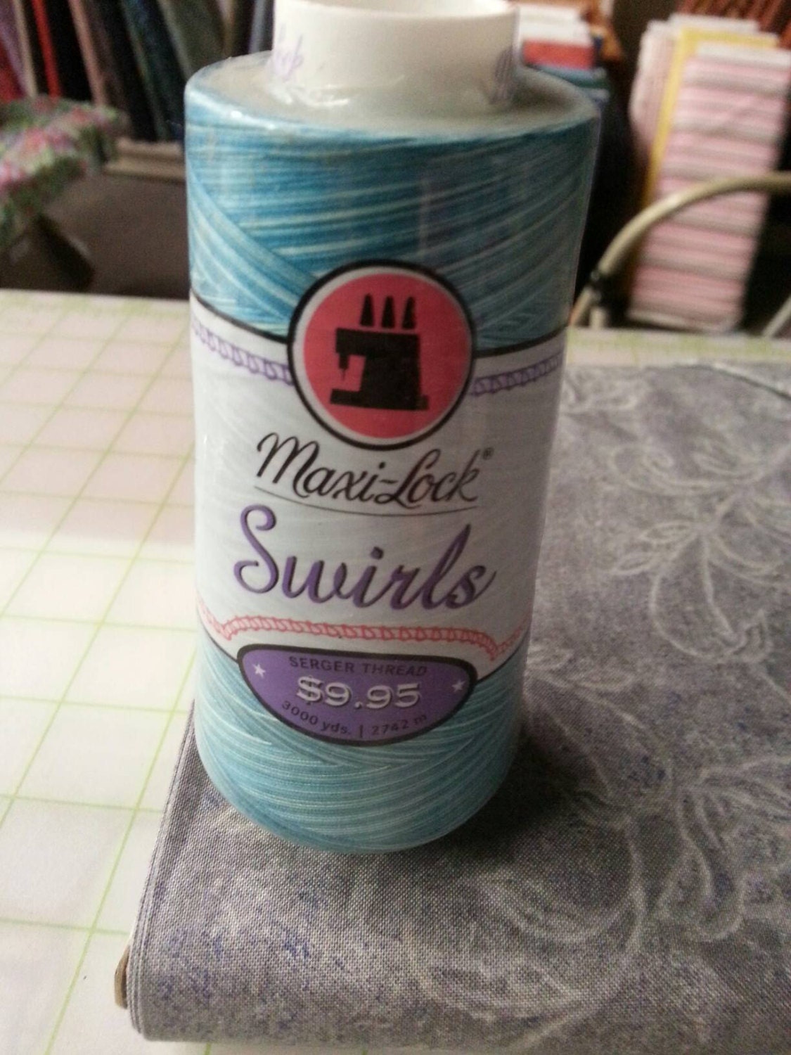Maxi lock serger thread swirls variegated by Stonycreekkrafts