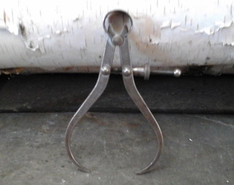 Antique Calipers Lufkin Rule Saginaw MI 4-3/4" Made in USA Vintage tool Machinist