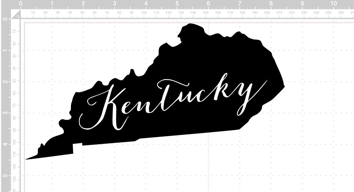 Kentucky Home SVG cut files, Kentucky Outline Tshirt ...