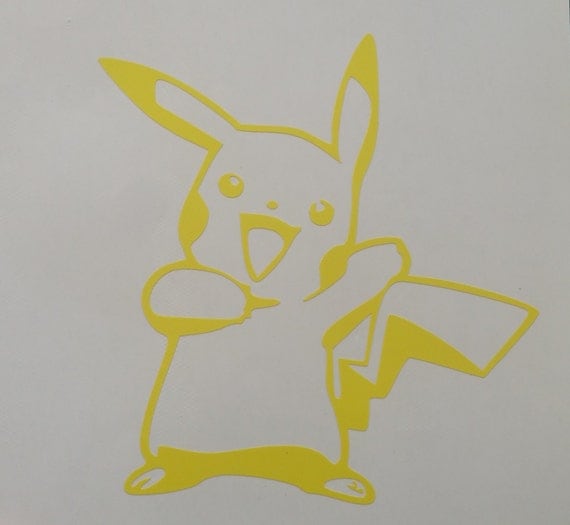 Pikachu decal