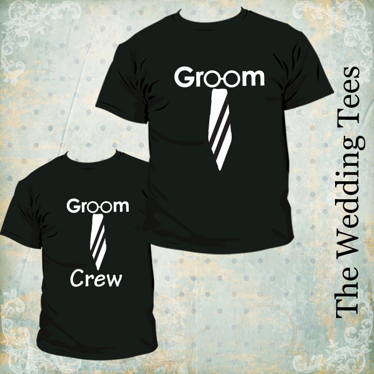 groom's crew t shirts