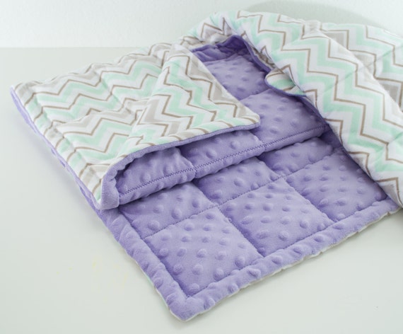 Adult teen weighted Blanket double minky weighted by SensoryWorld