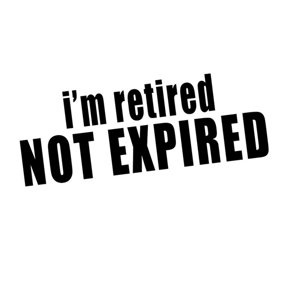 Download DECAL SERPENT SP-263 I'm Retired Not Expired Funny