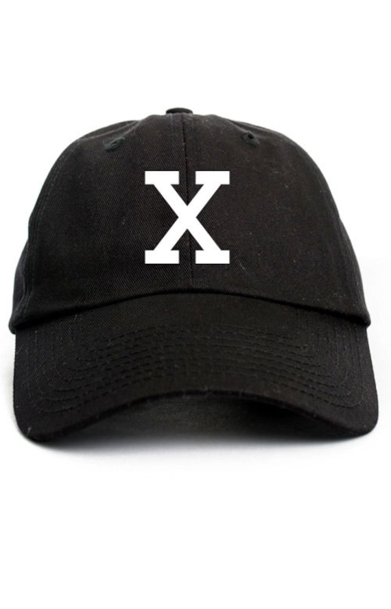 Malcolm X Custom Unstructured Dad Hat Cap In Black