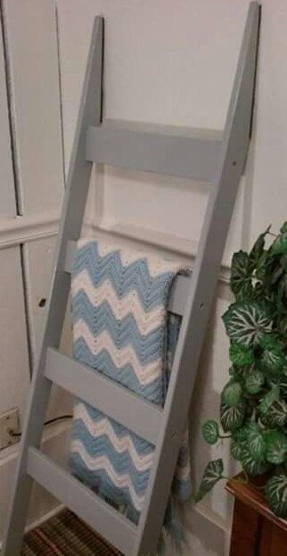 Blanket Ladder nursery room ladder rustic by SplinteredKeepsakes