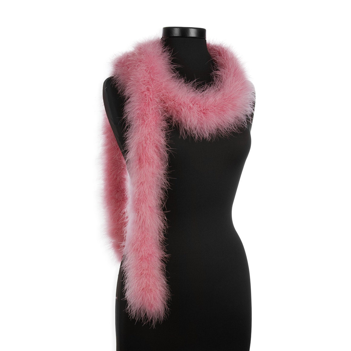 Dusty Rose 25 Gram Marabou Feather Boas Use as Trim or Wear