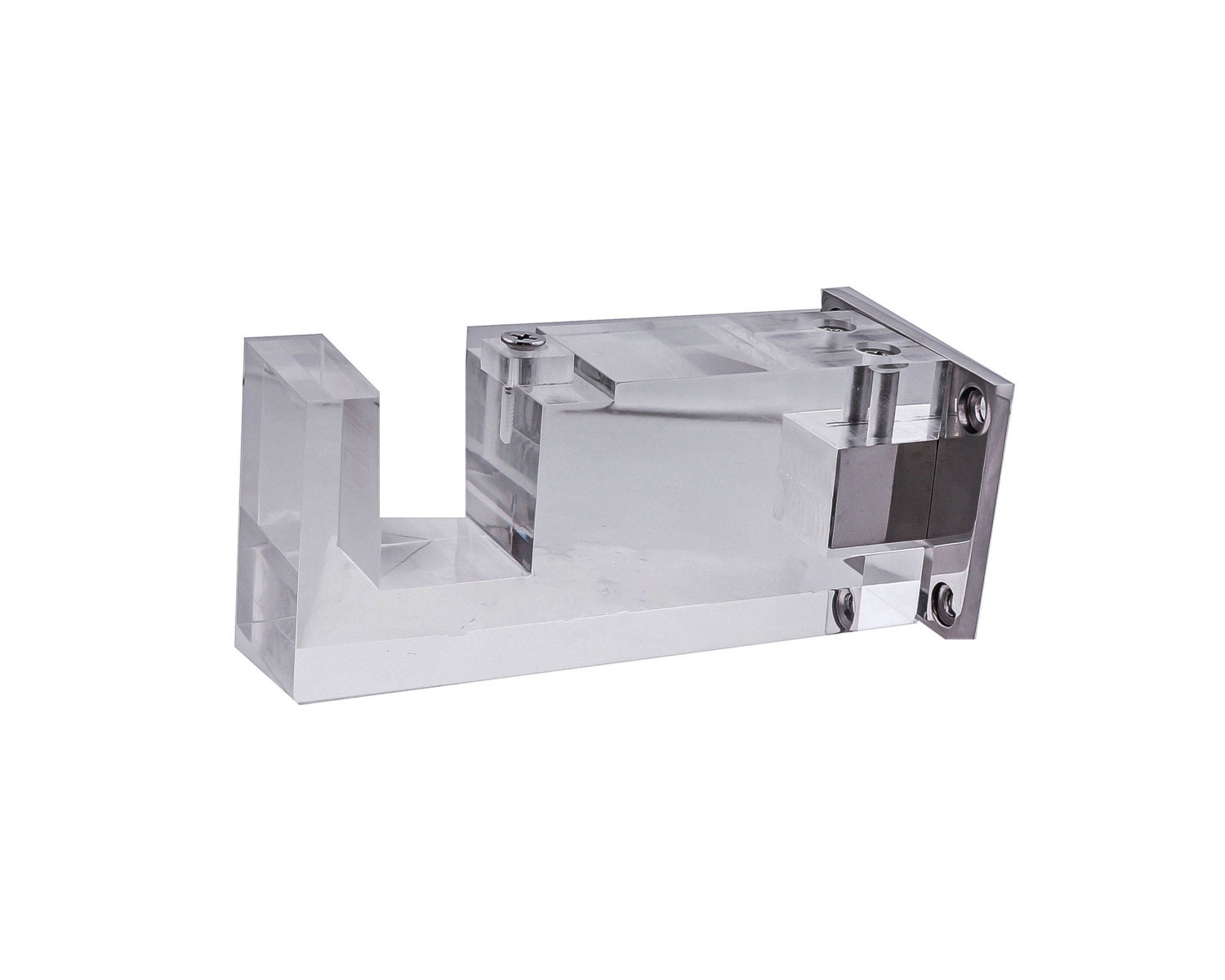 Rectangle Acrylic/Metal Bracket For Rectangle Lucite or