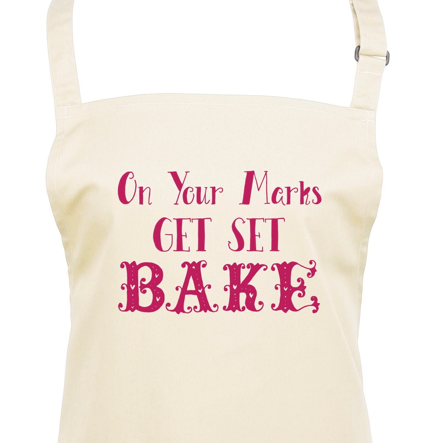 Great British Bake Off Apron On Yours Marks Get Set Bake.