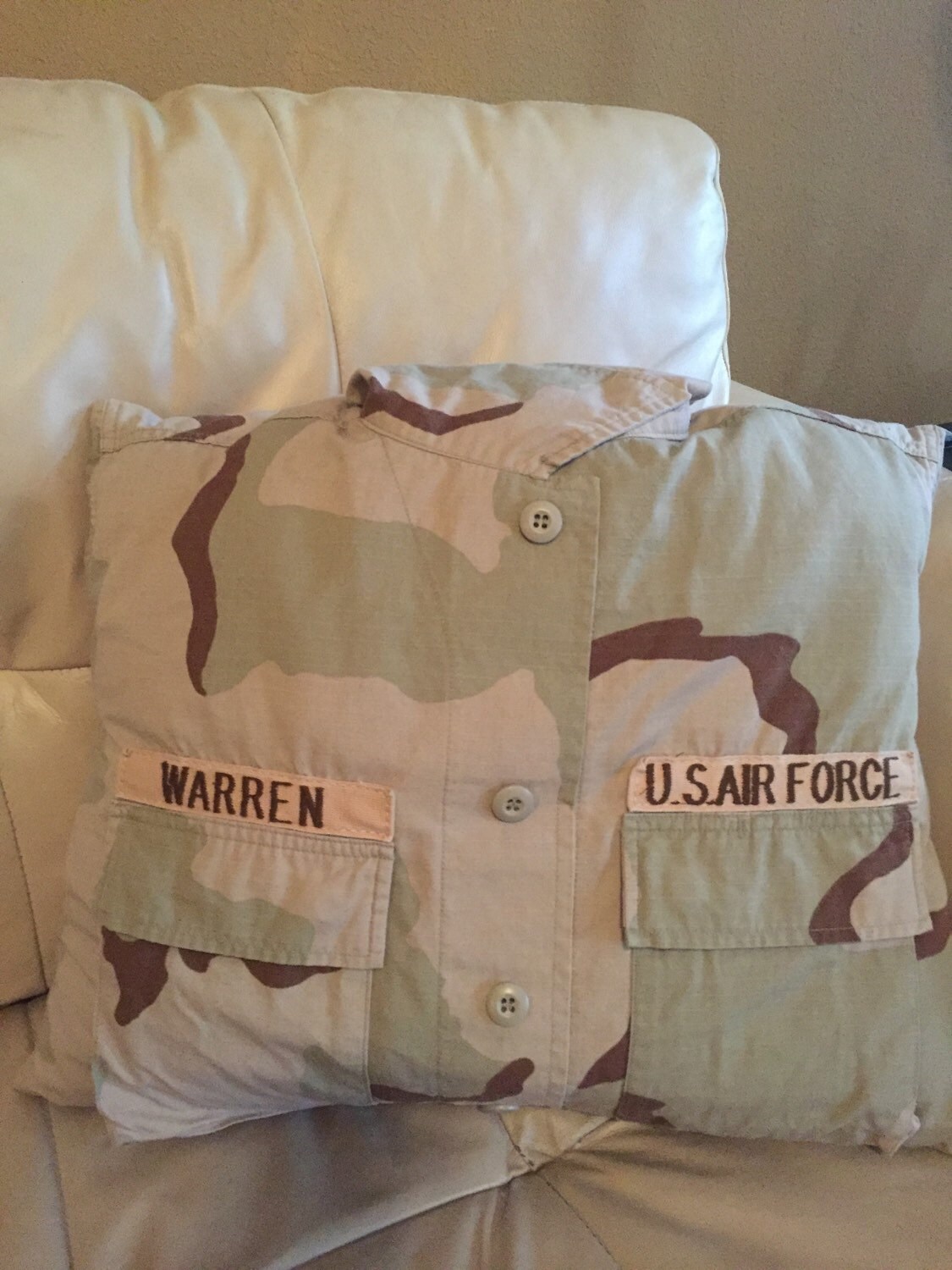 Air Force Pillow large