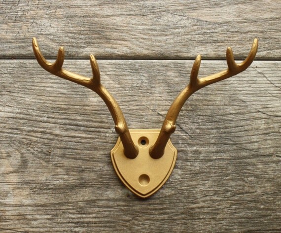 Items similar to Antler Hook/ Deer Wall Hook/ Deer Antler Hook ...