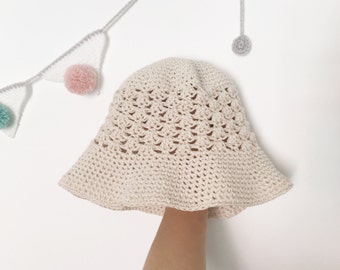 Yvonnne Baby Hat, Sunkissed Liberty Cotton