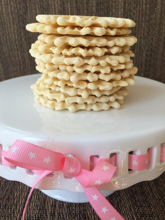 Pizzelles Homemade Italian Wafer Cookies