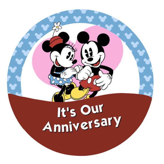 Mickey And Minnie Mouse Anniversary