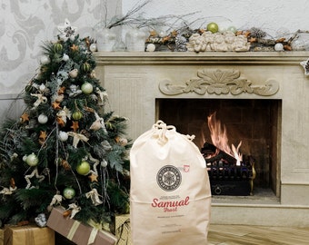Personalised Christmas Sack - Design No.3